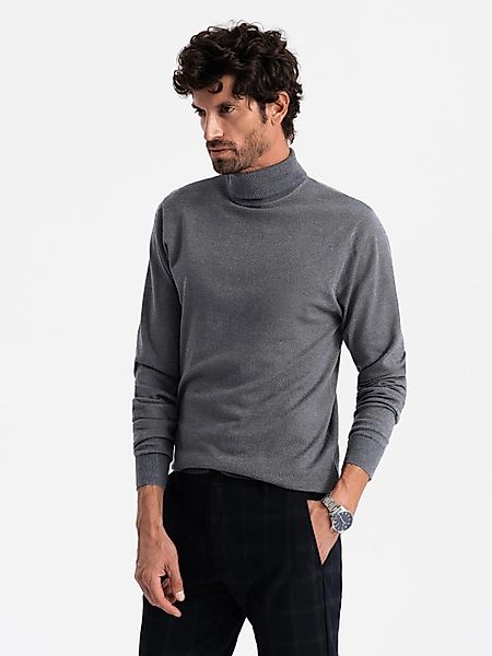 OMBRE Rollkragenpullover Gestrickter Rollkragenpullover für Herren günstig online kaufen