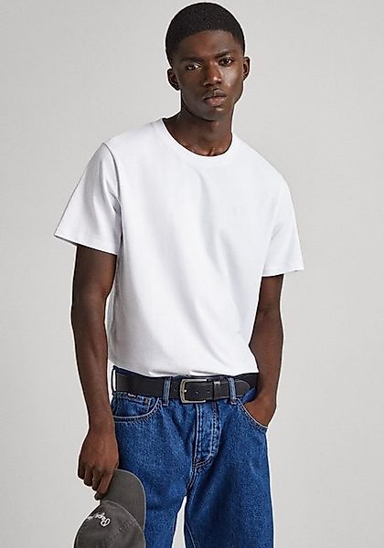 Pepe Jeans T-Shirt CONNOR mit gesticktem Logo auf der Brust günstig online kaufen