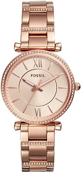 Fossil Quarzuhr CARLIE ES4301, Armbanduhr, Damenuhr, günstig online kaufen