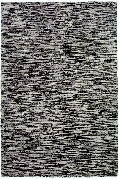 morgenland Wollteppich »Wollteppich Teppich handgetuftet schwarz«, rechteck günstig online kaufen
