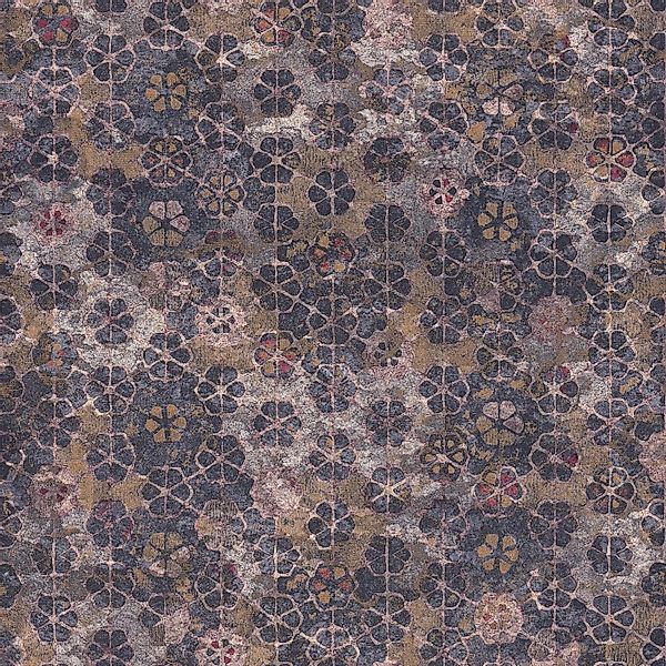 PROFHOME 373914-GU Grafik Tapete Kachelmuster Schimmernd Violett Braun 0,53 günstig online kaufen