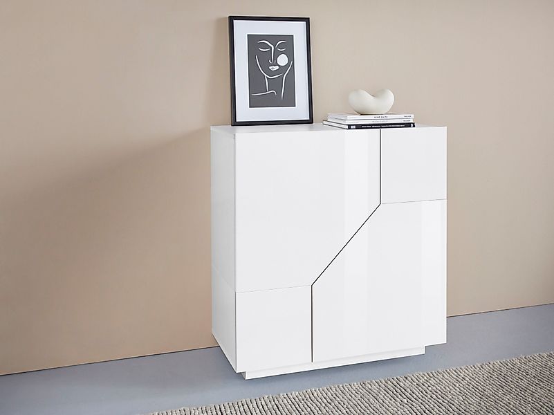 INOSIGN Sideboard "ALIEN-Kommode, Schrank, Anrichte mit 2 Türen und 2 Fäche günstig online kaufen