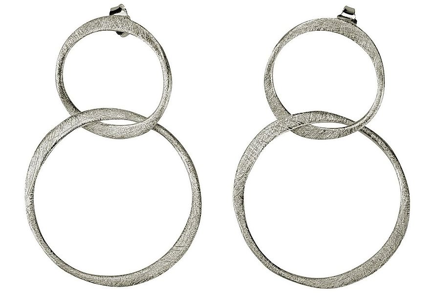 SILBERMOOS Paar Ohrhänger Markante Schmiede-Ohrhänger, 925 Sterling Silber günstig online kaufen