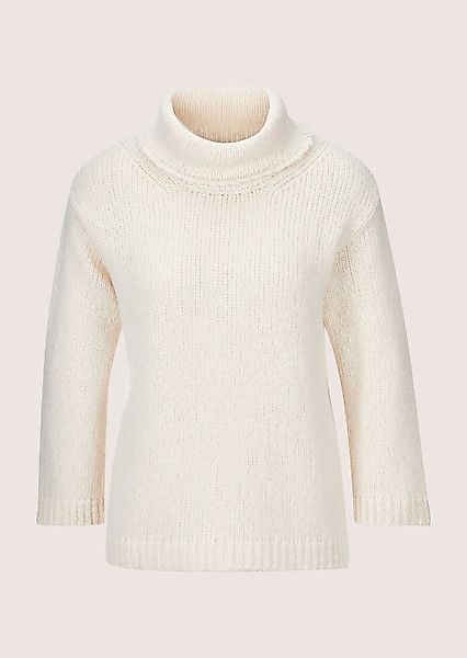 MADELEINE Longpullover "Pullover Rollkragen-Pullover mit 3/4-Arm" günstig online kaufen