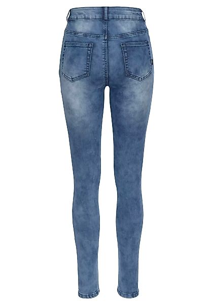 Arizona Skinny-fit-Jeans "Ultra Stretch moon washed", Moonwashed Jeans günstig online kaufen