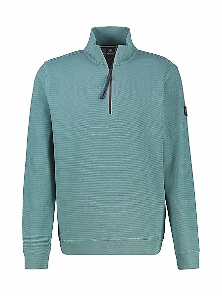 LERROS Sweatshirt "Troyer in Sweatqualität aus Strickmaterial" günstig online kaufen