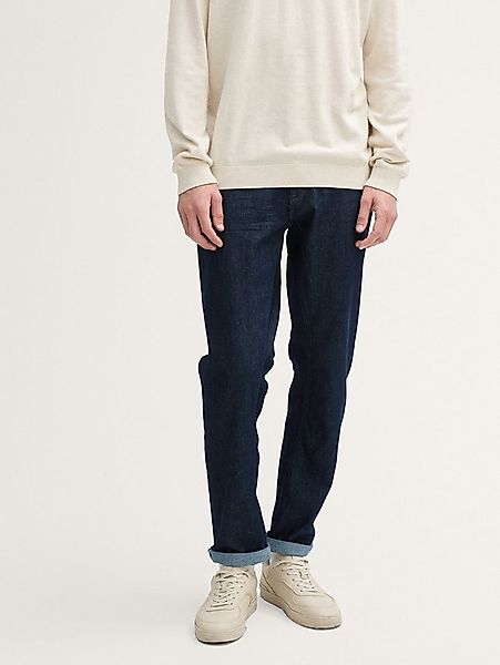 TOM TAILOR Tapered-fit-Jeans Jeanshosen TTTAPERED REGULAR Jeans aus Bio-Bau günstig online kaufen