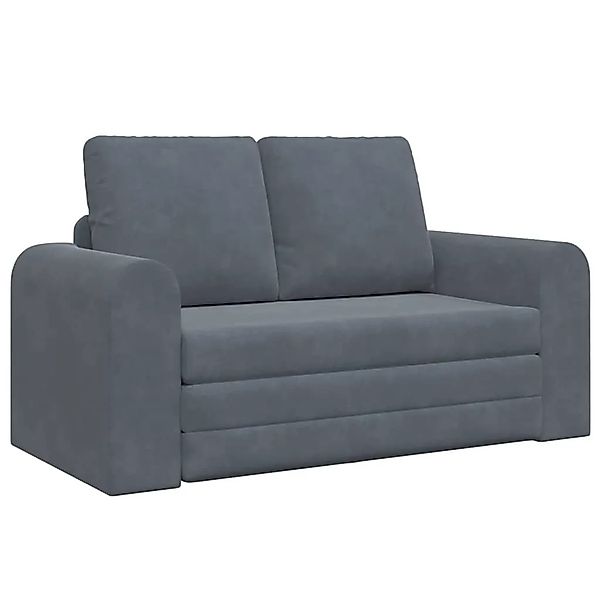 vidaXL Schlafsofa Dunkelgrau 148 x 71 x 83 cm Samt 4106685 günstig online kaufen