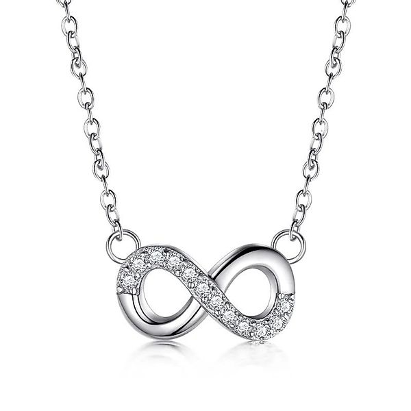 Eyecatcher Silberkette Halskette Unendlichkeit 925 Sterling günstig online kaufen