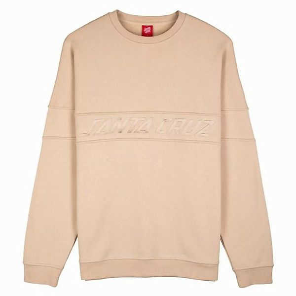 Santa Cruz Sweater Sweatpulli Santa Cruz Crew Tonal Strip, G M, F oat Sweat günstig online kaufen