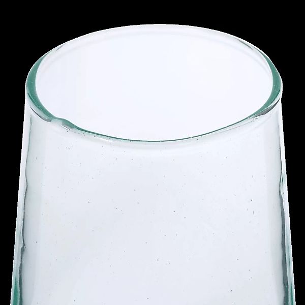 The Atlas Works Vase aus recyceltem Glas, Klar - MADE.com günstig online kaufen