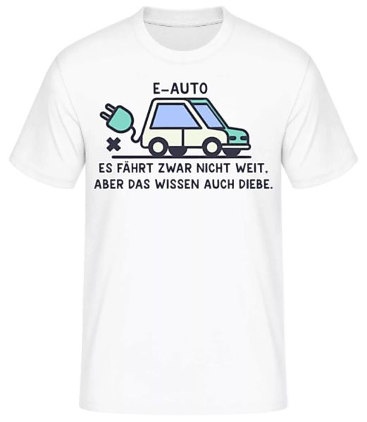 E Auto · Männer Basic T-Shirt günstig online kaufen