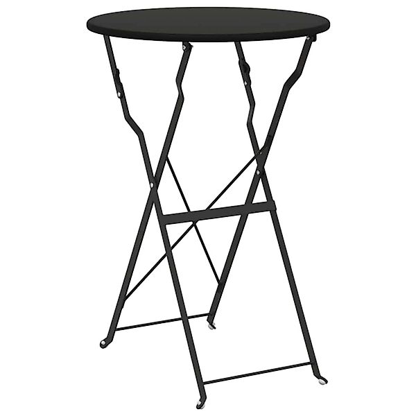 vidaXL Bistrotisch Anthrazit Ø50x71 cm Pulverbeschichteter Stahl 42002966 günstig online kaufen