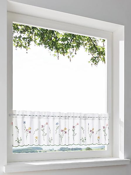 heine home Querbehang Stangendurchzug 1 Stk. tlg. günstig online kaufen