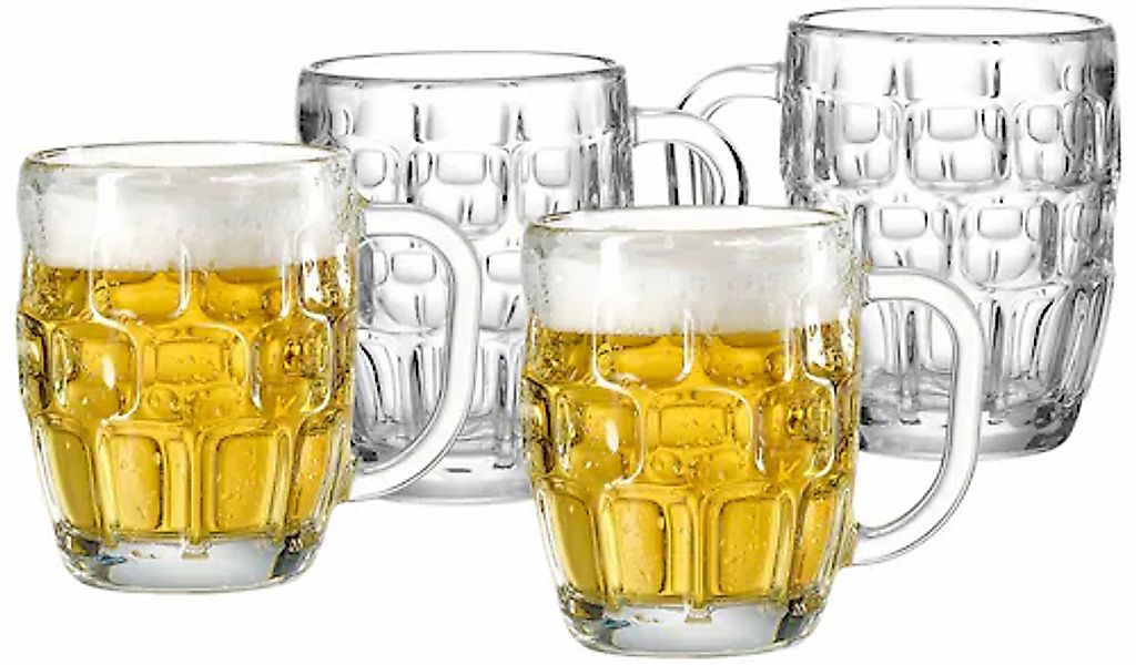 Ritzenhoff & Breker Bierkrug »Luis«, (Set, 4 tlg.), 4er Set, je 500 ml günstig online kaufen