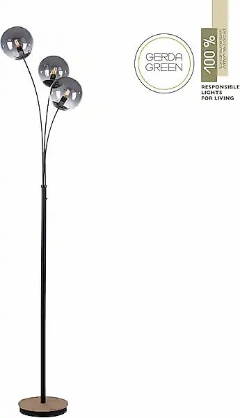 JUST LIGHT Stehlampe »GREEN WIDO« E14 1 Stk. günstig online kaufen