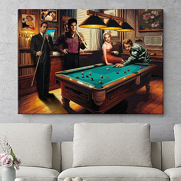 Artmazing Leinwandbild Pool Of Legends, XXL günstig online kaufen