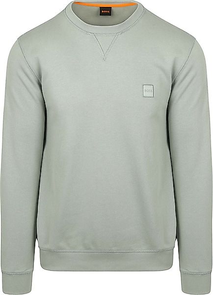BOSS Sweater Westart Hellgrün - Größe L günstig online kaufen