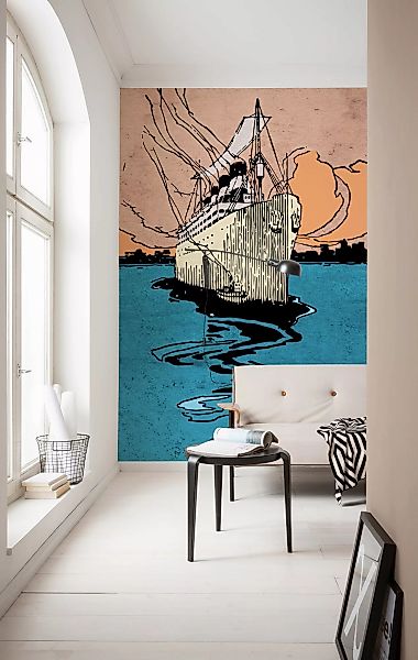 Komar Vliestapete »Digitaldruck Vlies - La Nave - Größe 200 x 280 cm«, bedr günstig online kaufen