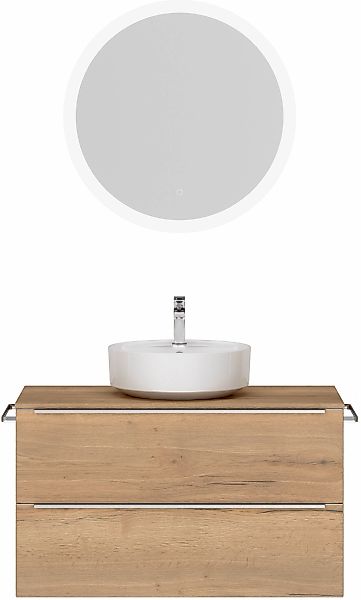 nobilia Badmöbel-Set "Alvene", (2 St., vormontiert, mit Soft-Close), inkl. günstig online kaufen