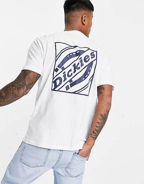 Dickies – FNB Box – T-Shirt in Weiß mit rückwärtigem Print günstig online kaufen
