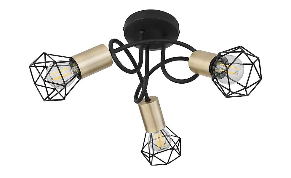 Globo Lighting Deckenstrahler   ¦ schwarz ¦ Maße (cm): B: 38 H: 21 T: 38.0 günstig online kaufen