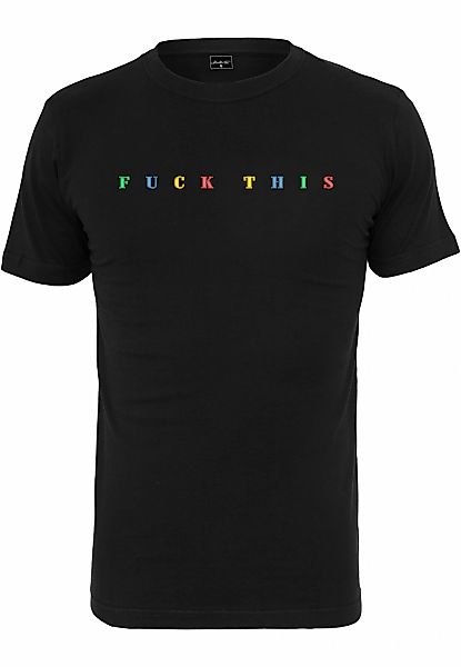 MisterTee T-Shirt "MisterTee Herren Fuck This Tee" 1 Stk. tlg. günstig online kaufen