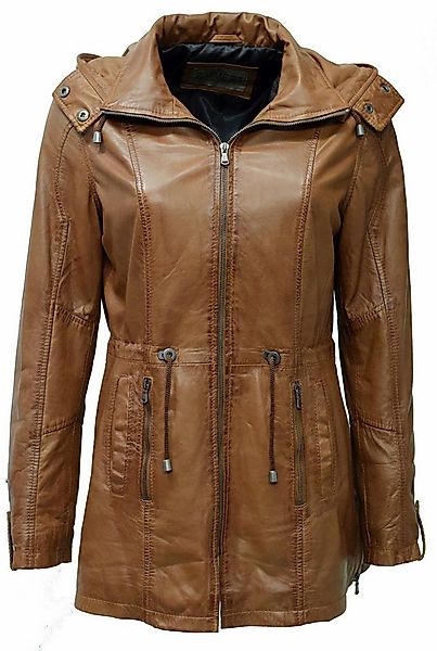 Zimmert Leather Lederjacke Helene Lederparka mit Kapuze, weich, washed Lede günstig online kaufen