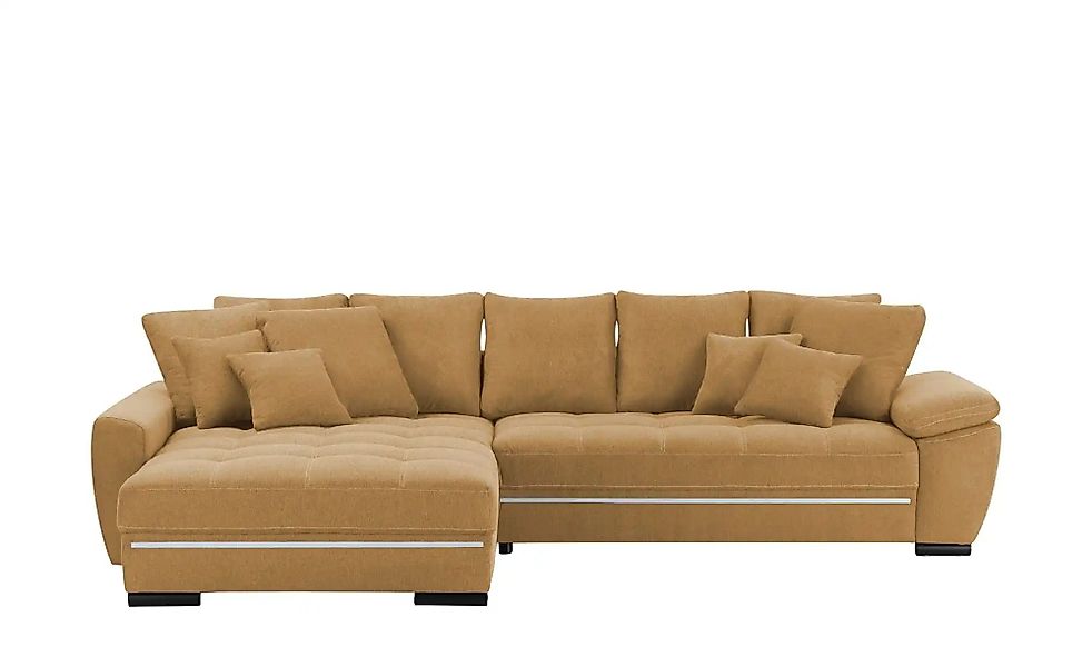 bobb Ecksofa  Fancy-LED ¦ gelb ¦ Maße (cm): B: 323 H: 92 T: 222.0 Polstermö günstig online kaufen