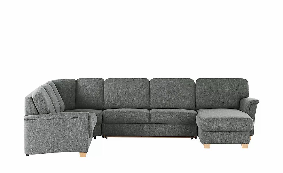 smart Wohnlandschaft  Valencia ¦ grau ¦ Maße (cm): B: 341 H: 90 T: 179.0 Po günstig online kaufen
