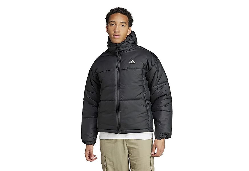 adidas Performance Winterjacke BSC 3-Streifen Hooded Puffer schwarz Herren günstig online kaufen