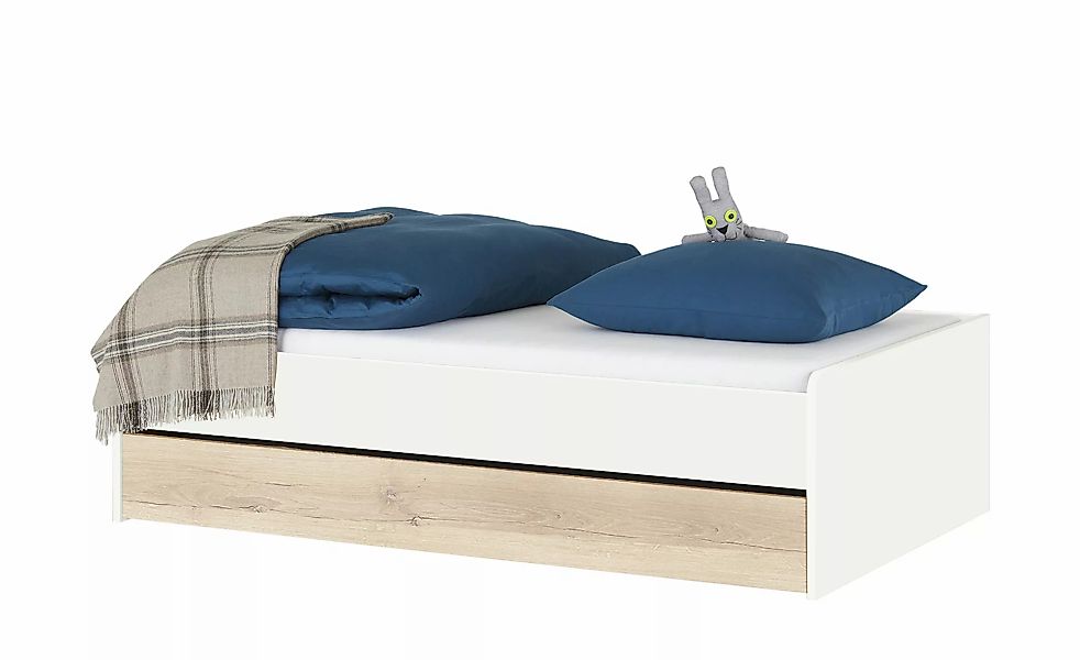 Duobett  Grow Up ¦ weiß ¦ Maße (cm): B: 97 H: 54,5 Betten > Bettgestelle - günstig online kaufen