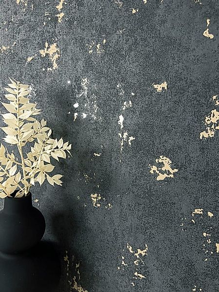 Newroom Vliestapete Medus Tapete Betonoptik Leicht Glänzend,Beton,Putz, Sch günstig online kaufen