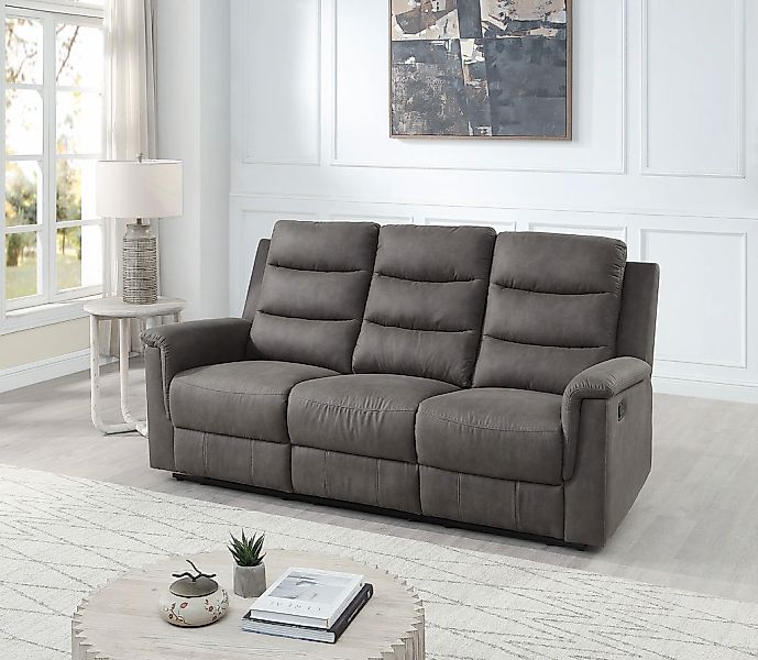 ATLANTIC home collection 3-Sitzer "Cliff mit 2 Relaxfunktionen", Federkern günstig online kaufen