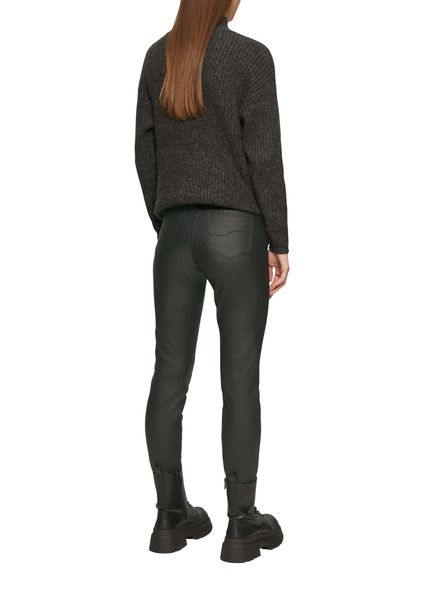 QS Lederimitathose SADIE mit Taschen günstig online kaufen