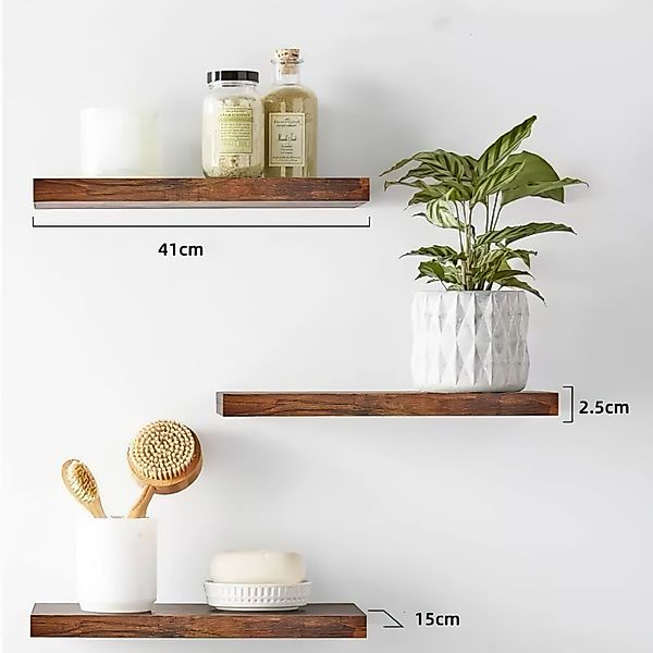 Refined Living Ablageregal Wandregal 3st Regalbrett günstig online kaufen