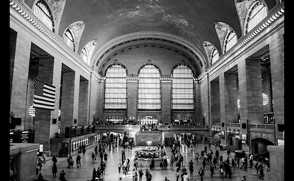 Papermoon Fototapete »Hauptbahnhof New York« günstig online kaufen