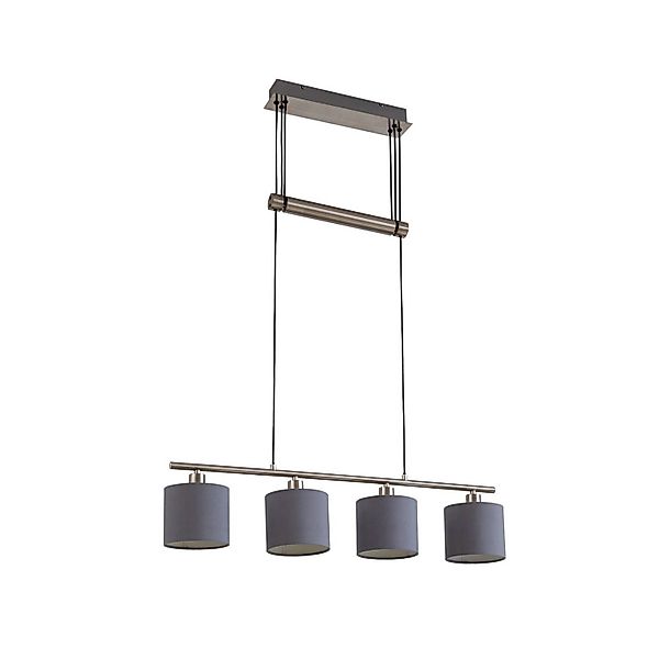 Lindby Pendelleuchte Jorin 8032314 Modern in Alu aus Metall 4-flammig E14 W günstig online kaufen