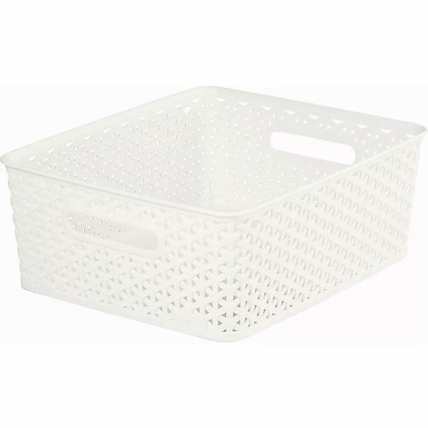 Curver Aufbewahrungskorb creme B/H/L: ca. 35,4x13,3x29,6 cm günstig online kaufen