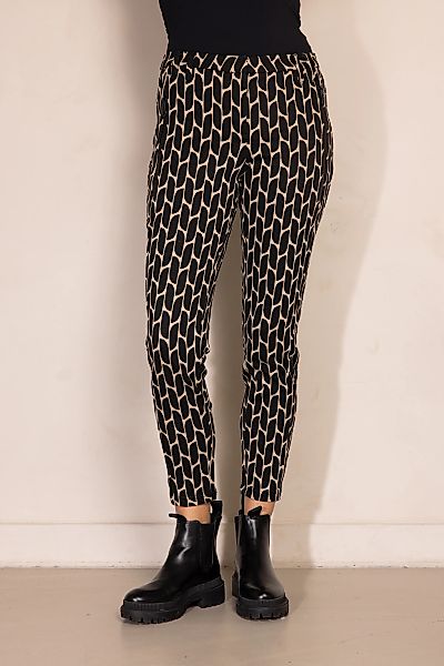 Zhrill 7/8-Hose "ZHCHIARA", Grafisches Allover-Muster, Slim Fit, knöchellan günstig online kaufen