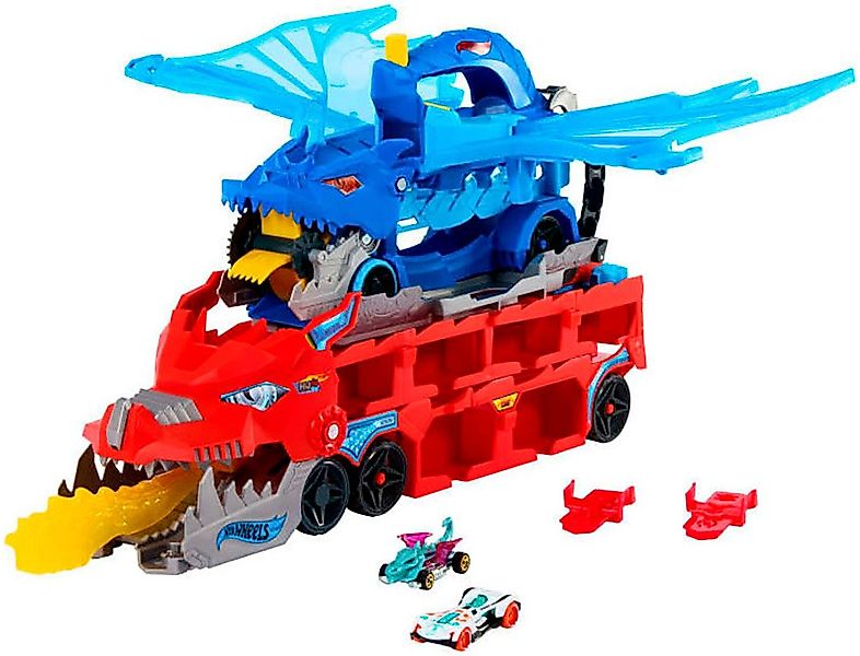 Hot Wheels Spielzeug-Monstertruck Hot Wheels City Ultimativer 2-in-1 Drache günstig online kaufen