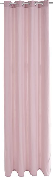 my home Vorhang "Parry" Ösen 2 Stk. tlg. 2-er Set, blickdicht, monochrom, b günstig online kaufen