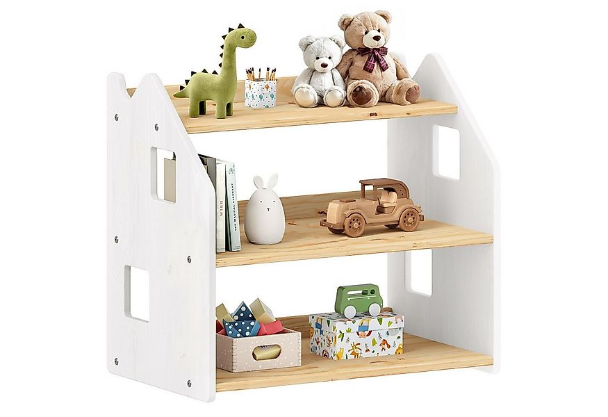 IDIMEX Kinderregal YASMIN, Bücherregal, Montessori Spielzeugregal Kinderzim günstig online kaufen