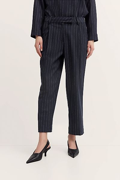 bugatti Bundfaltenhose "elegant", mit Nadelstreifen und Stretch günstig online kaufen