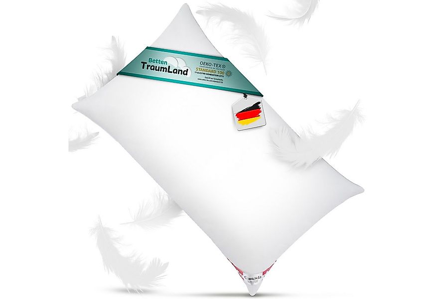 Canada Daunenkissen Daunenkissen Kopfkissen Soft Feeling, Füllung: 50% Daun günstig online kaufen