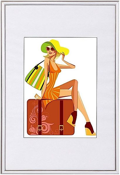 Woltu Bilderrahmen, (1 St), Bilderrahmen Kunststoff New Lifestyle günstig online kaufen