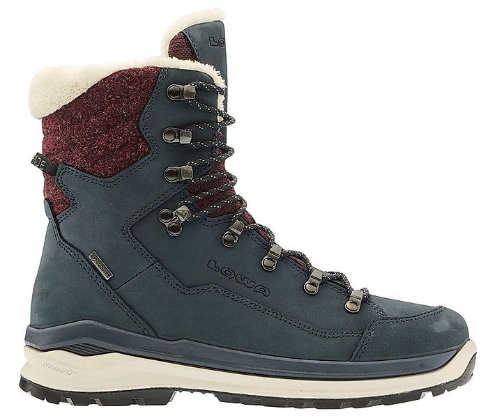 Lowa Renegade Evo Ice GTX (Nubukleder/Textil, wasserdicht) navyblau/rot Win günstig online kaufen