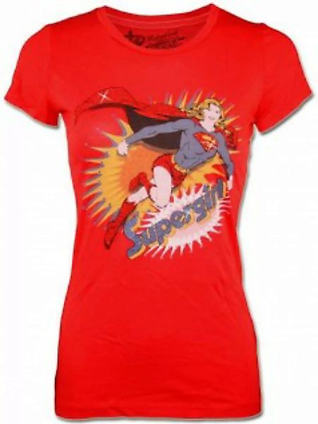 Outpost Damen Strass Shirt Supergirl günstig online kaufen