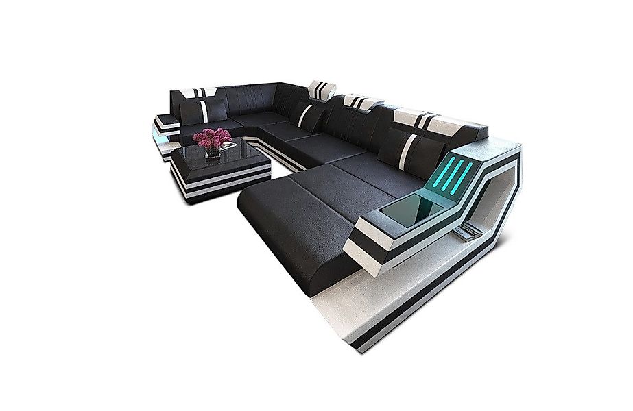 Sofa Dreams Wohnlandschaft Leder Sofa Ledercouch günstig online kaufen