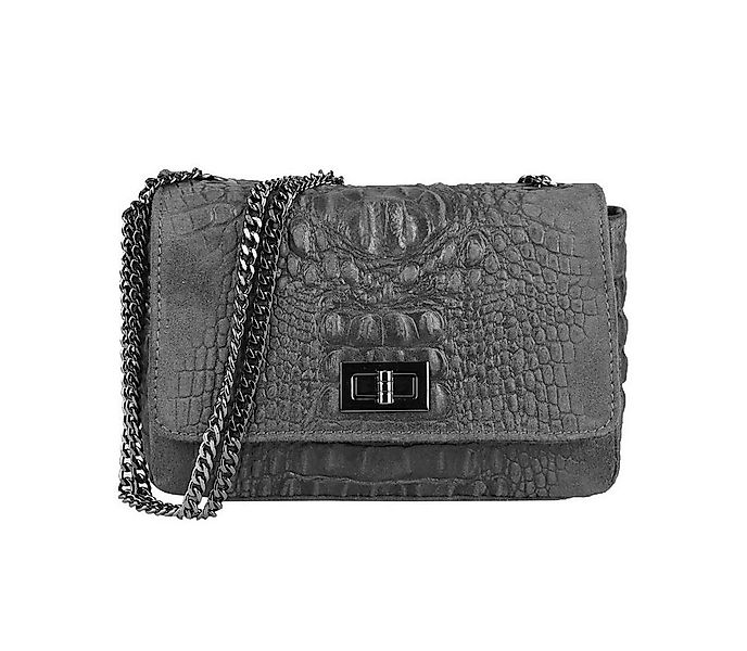 ITALYSHOP24 Schultertasche MADE IN ITALY Damen ECHTLEDER Tasche Umhängetasc günstig online kaufen